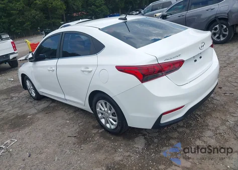 2021 Hyundai Accent Sel из США, поврежденный, VIN 3KPC24A67ME134180